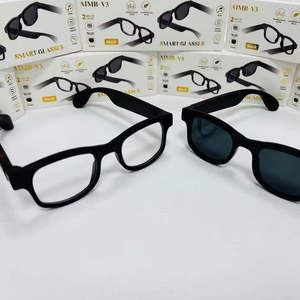 Gafas Inteligentes Deportivas AIMB-V3, Manos Libres, Música, Protección UV, Control Táctil, Llamadas Bluetooth, Recargables Magnéticas - Product Image 1