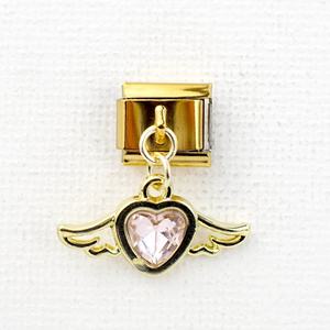 Italian Module Patterned DIY Bracelet for Men Women Cross-Border Hot Flower Butterfly Pendant Free <b>Stitching</b> Fashion <b>Charm</b> - Product Image 6