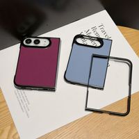 Étui pour iPhone Duo, étui pliable en tissu texturé, protection antichoc, étui à rabat pour iPhone 18 Duo Fold