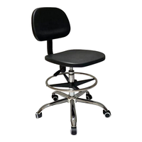 Mobilier de laboratoire Tabouret de laboratoire professionnel à hauteur réglable Tabouret de laboratoire à roulettes Chaise de laboratoire