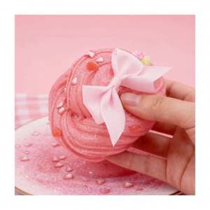 Pastel Charms Glitter Puff DIY Handmade Toy Modeling Kit Mixed Clay Textures Foam Beads <b>Scented</b> <b>Slime</b> for Creativity - Product Image 5