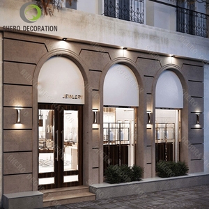 Conception de décoration intérieure pour kiosque de bijouterie en centre commercial, comptoir d'exposition de bijouterie, mobilier de magasin, prix direct usine Chine - Product Image 2