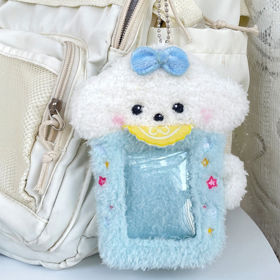 Teacup dog card holder