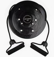 Disque de massage magnétique pour les pieds et la taille, appareil de fitness amincissant à domicile avec corde de traction