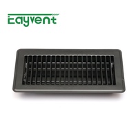 Grille de ventilation au sol carrée en acier, design renforcé, pour salon et chambre, montage au sol