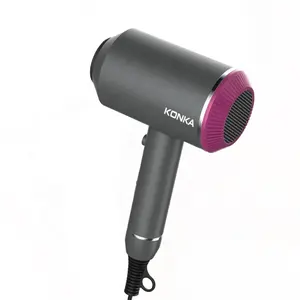 Konka Professionele Haardroger Sterke Wind Salon Droger Hot Air Brush Elektrische Föhn Negatieve Ionische Hamer Blower Droge