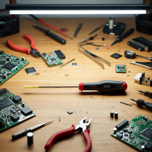 Destornillador 324 D de eje largo con punta de precisión para reparación de electrónica - Product Image 3