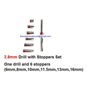 Kit de Brocas de Bloqueo para Instrumentos de Implantes Dentales, Acero Inoxidable de Alta Calidad, Grado Médico con Certificación CE - Product Image 3