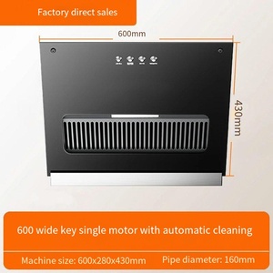 Interruptor de llave de succión lateral de 500mm de ancho, campana extractora de succión grande, habitación de <span class=keywords><strong>alquiler</strong></span> de apartamento pequeño, limpieza automática de tamaño pequeño - Product Image 4
