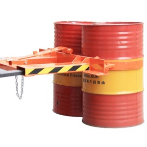 Pince de levage pour fût de 200L en acier, outil de manutention pour chariot élévateur, simple ou double, pour fûts ronds - Product Image 5