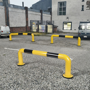 Chất lượng thép carbon Bumper bài chống va chạm bài cho xe không gian đậu xe đường va chạm cột hàng rào bảo vệ cột - Product Image 2