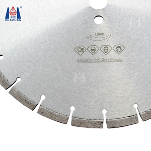 Hoja de sierra circular de diamante de grado industrial Huazuan D350mm, segmentos soldados con láser, corte de piedra, hormigón, ladrillo, azulejo OEM - Product Image 2