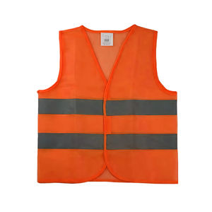 سترة أمان عاكسة عالية الوضوح 120 جرام/متر مربع للبناء والقيادة على الطرق والعمل والأمن - Product Image 2