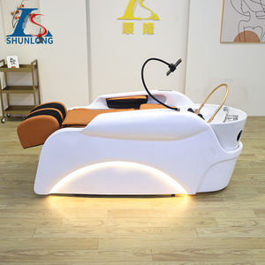 Toptan Modern lüks otomatik güzellik salonu Spa mobilyaları tay masaj yatağı şampuan sandalye baş Spa şampuan Salon şampuan kase - Product Image 5