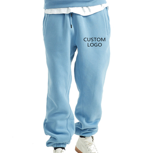 Pantalons de jogging polaire d'hiver pour hommes de qualité supérieure pantalons de jogging à la <span class=keywords><strong>cheville</strong></span> avec logo personnalisé pour hommes - Product Image 1