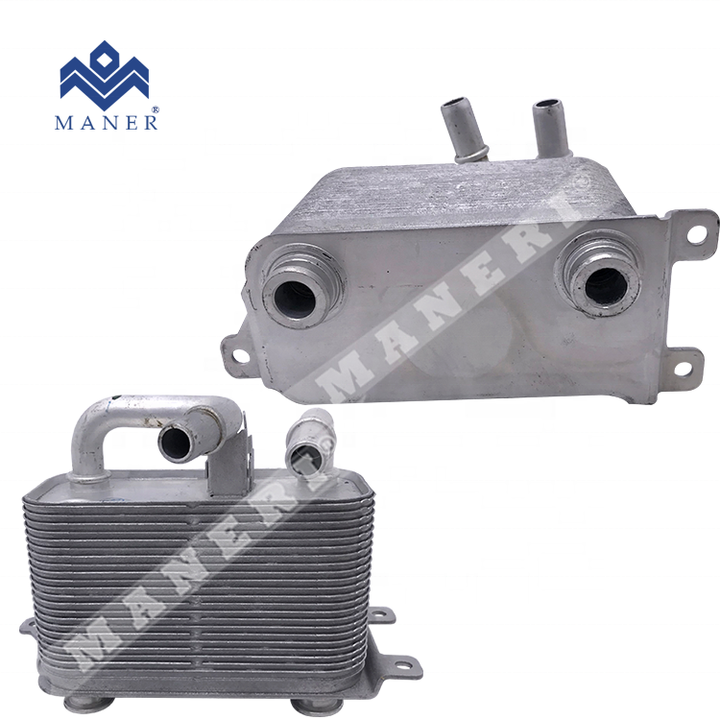 Engine Transmission Oil Cooler For BMW E60 525i 528i Aluminum Oil