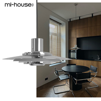 Lustre en métal en forme d'OVNI personnalisé en gros lampe suspendue à LED d'intérieur pour bureau à domicile et cuisine
