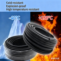Vente flash : Tuyau en acier renforcé EPDM de 1 pouce, haute température, résistance à la pression de 6X pour turbine à vapeur de centrale électrique