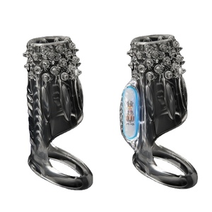 Vibrador de Punto G Transparente, Estimulador de Masturbación, Vibrador de Punto Masculino, Juguetes Sexuales para Hombres - Product Image 1