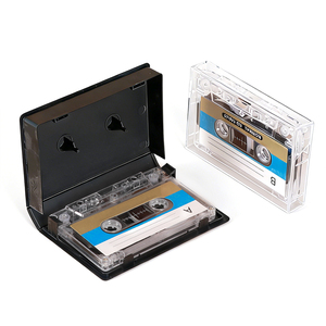 WEISHENG Boîte de rangement en gros pour cassettes vidéo VHS avec supports et étui personnalisé en plastique pour cassettes musicales - Product Image 1