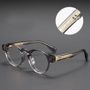LMA BT55011 <span class=keywords><strong>Lunettes</strong></span> <span class=keywords><strong>de</strong></span> <span class=keywords><strong>vue</strong></span> rondes et épaisses à monture optique en acétate <span class=keywords><strong>Lunettes</strong></span> <span class=keywords><strong>de</strong></span> soleil avec logo personnalisé Femmes Hommes <span class=keywords><strong>Lunettes</strong></span> <span class=keywords><strong>de</strong></span> haute qualité 2024 - Product Image 2