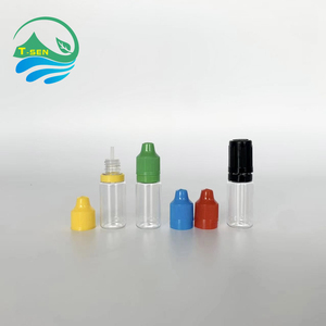 Flacons à bouchon rabattable anti-effraction en PET de 10 ml |   Plusieurs options de bouchons pour huiles essentielles, collyres et liquides - Product Image 4