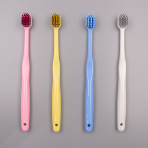 Brosses à dents personnalisées colorées, tête de brosse large, brosse à dents manuelle de haute qualité pour adultes, OEM JSM22412 - Product Image 1