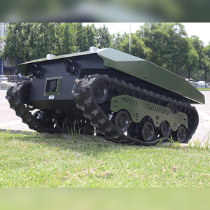 Châssis de robot chenillé tout-terrain étanche IP65, châssis de char, châssis à chenilles en caoutchouc, train de roulement UGV - Product Image 4
