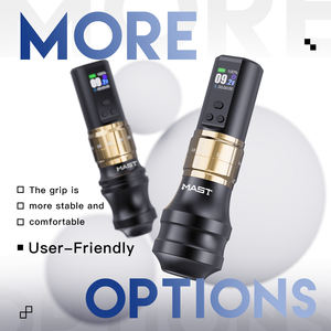 Dragonhawk <span class=keywords><strong>Mast</strong></span> Fold 2 <span class=keywords><strong>Pro</strong></span> Diamètre 45mm Grip 7 Strokes Batterie sans fil ajustable Stylo de tatouage Mitrailleuse 2.4-4.2mm - Product Image 2