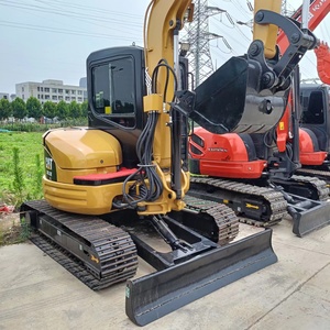 Excavatrice hydraulique d'occasion Cat 303.5e2, mini-excavatrice avec un poids opérationnel de 3,5 tonnes, dotée de composants de pompe de moteur principaux - Product Image 2