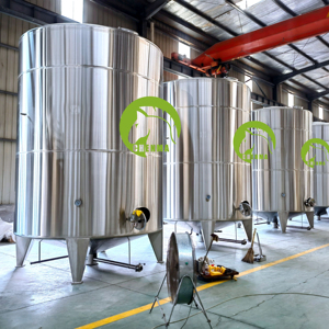 Chất lượng cao 500gallon-5000gallon thép không gỉ nước trái cây trộn Tank với khuấy - Product Image 1