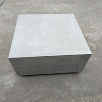 Table basse en béton carré d'extérieur, Design moderne et Simple, Style industrie, ciment, Table de jardin