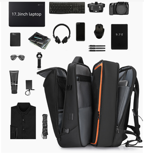 Sacs à dos de <span class=keywords><strong>voyage</strong></span> d'affaires 2026, 50L extensibles, approuvés pour le transport aérien, avec compartiment pour ordinateur portable et port de chargement USB, sacs à dos sous vide - Product Image 3