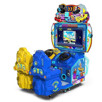Machine de jeu d'arcade pour enfants à monnayeur, simulateur de course automobile pour parc d'attractions CREATFUN YK022, 2 joueurs, 110/220V, garantie 12 mois