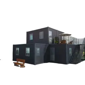 2022 Heads tream moderne Luxus billige kleine Fertighäuser aus leichtem Stahl vorgefertigtes modulares Haus