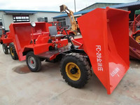 Vente directe d'usine 1 tonne 2 tonnes de mini camion diesel hydraulique de dumper de roue de 4x4