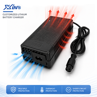 Cargador Inteligente de Batería para Scooter Eléctrico de 42V 2A, para Paquete de Baterías de Iones de Litio de 36V, con Indicador LED Inteligente, Suministro de Carga de Energía, de Fábrica