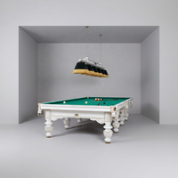 Table de billard/snooker sur mesure de style rétro classique avec pieds en bois massif sculptés sur mesure, fabrication d'usine, 7/8/9/10/12 pieds