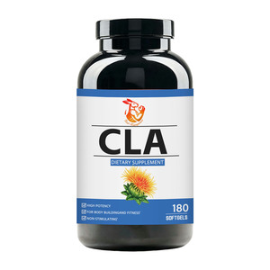Cápsulas Blandas de CLA Premium con Aceite de Semilla de Cártamo que Apoyan el Rendimiento en el Ejercicio y el Desarrollo Muscular con un Estilo de Vida Saludable y un Peso Controlado - Product Image 1