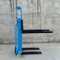 Chariot élévateur électrique autoportant JG 500 kg 1000 kg 1,3 m, batterie lithium 48 V 15 Ah, certifié CE