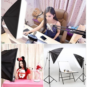Transmisión en vivo Bombilla Led Caja suave Fotografía Caja <span class=keywords><strong>de</strong></span> iluminación suave Lámpara Led <span class=keywords><strong>Estudio</strong></span> Video Foto Smartphone Cámara Transmisión <span class=keywords><strong>de</strong></span> luz Led - Product Image 4