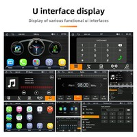 Reproductor Multimedia Universal para Automóvil de 7 Pulgadas, Portátil, con CarPlay, Android Auto, Cámara para Tablero, FM, Bluetooth, USB, Control por Voz, Pantalla HD de 1080P