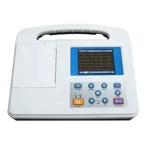 Elettrocardiografo xách tay Ba kênh thú y ECG Máy holter ekg bệnh viện kỹ thuật số 3 kênh ECG