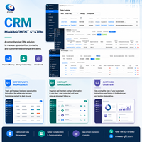 Solución de Desarrollo de Software CRM Personalizable con Soporte para Linux y MAC, Aplicación y Sistema en Versión Internet