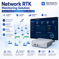 Platform RTK Jaringan GNSS ENet Node Pro dengan Pemantauan Multi-Stasiun, Berperingkat IP68, Dilengkapi Bluetooth, Penerapan Lokal