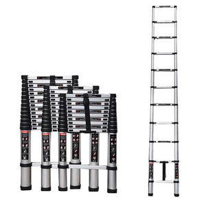 Escaleras Escalera Extensión Telescópica Apartamento moderno <span class=keywords><strong>Lidl</strong></span> Aluminio Retráctil Plegable 3,8 M/4M/4,4 M/5M/5,8 M/6,2 M - Product Image 2