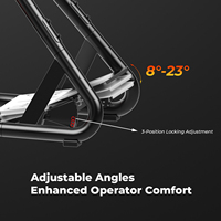 Support de simulateur de course pour Logitech G923/G920/G29 et Thrustmaster - Construction en acier robuste