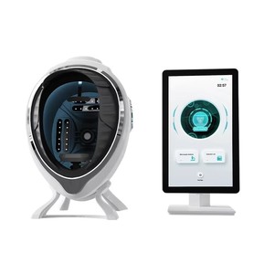 เครื่องวิเคราะห์ผิวหนังและหนังศีรษะ Ai Quantum แบบตั้งโต๊ะ พร้อมอุปกรณ์ดูแลความงามบนใบหน้า ดูแลผิวด้วยบลูทูธ/ไวไฟ แรงดันสูง - Product Image 1