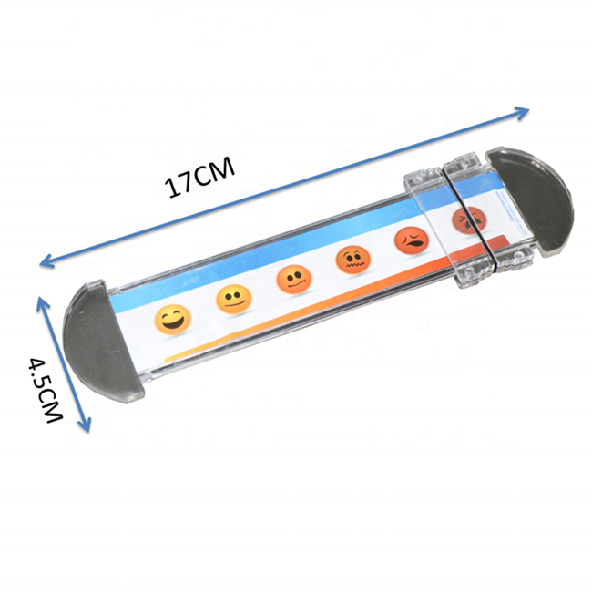 Высококачественная индивидуальная пластиковая медицинская линейка для измерения боли