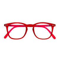 Lunettes de lecture rétro carrées personnalisées avec logo, colorées, anti-lumière bleue, légères